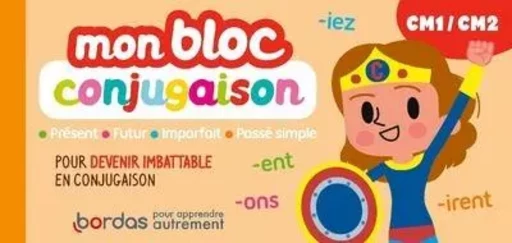 Mon bloc Conjugaison CM1/CM2 - Hervé Le Madec - Bordas