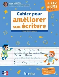 Cahier pour améliorer son écriture du CE2 au CM2