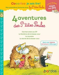 Cocorico Je sais lire ! Mes premières lectures avec les P'tites Poules - Niveau 2 2023