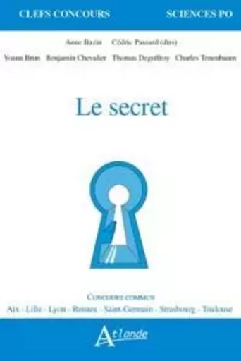 Le secret -  Brun/Bazin/Passard/Tenebaum - ATLANDE