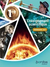 Enseignement Scientifique 1re - 2024 - Manuel - élève