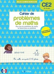 Mon cahier de problèmes de maths CE2