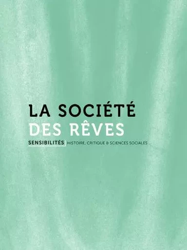 La société des rêves -  Collectif - Appaloosa LHS Editions