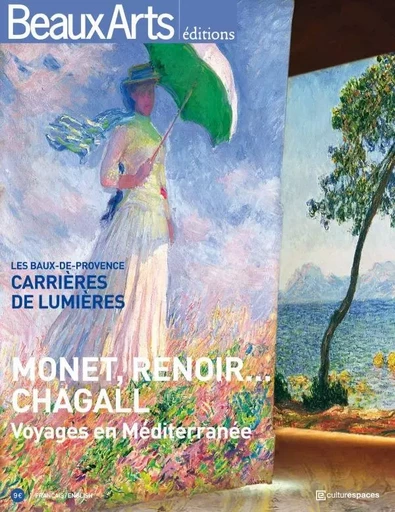 monet, renoir, chagall: voyage en  mediterranee -  Collectif - BEAUX ARTS ED