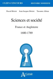 Sciences et société France et en Angleterre, 1680-1789