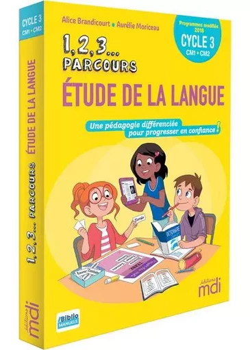 1,2,3 Parcours - Etude de la langue CM - Alice Brandicourt, Aurélie Moriceau - Nathan