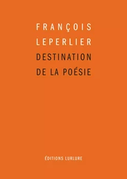 Destination de la poésie