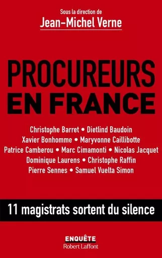 Procureurs en France -  - Groupe Robert Laffont