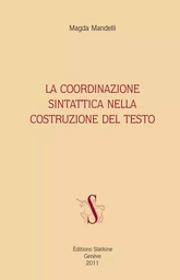 LA COORDINAZIONE SINTATTICA COSTRUZIONE DEL TEXTO