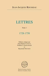 LETTRES DE ROUSSEAU. 7 VOLUMES RELIES