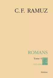 OEUVRES COMPLETES 24. ROMANS. T6. 1921-1923