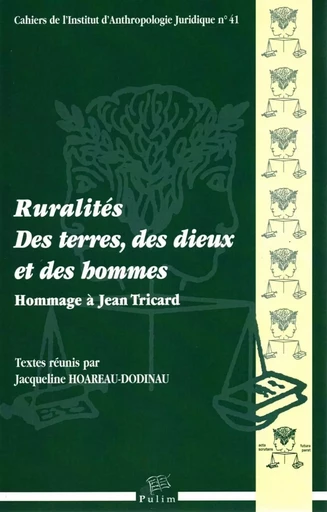 Ruralités - des terres, des dieux et des hommes -  - PU LIMOGES