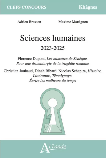 Sciences humaines 2023-2025 - Adrien Bresson, Maxime Martignon - ATLANDE