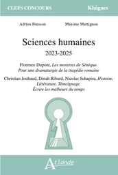 Sciences humaines 2023-2025