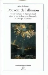 Pouvoir de l'illusion - moi lyrique et theatrum mundi dans la poésie baroque allemande et chez J.C. Günther