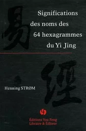 Significations des noms des 64 hexagrammes du Yi jing