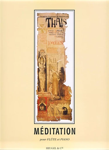 JULES MASSENET: MEDITATION (FLUTE & PIANO) -  MASSENET, JULES (COM - ALPHONSE LEDUC