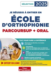 Je réussis à entrer en école d'Orthophonie