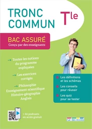 Bac assuré - Tronc commun - Terminale