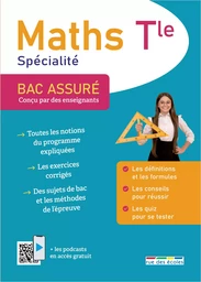 Bac assuré - Spécialité Maths - Terminale