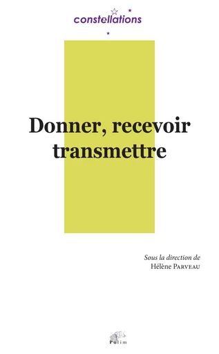 Donner, recevoir, transmettre -  - PU LIMOGES