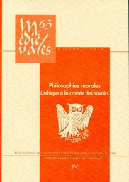  Philosophies morales - L'éthique à la croisée des savoirs (XIIIe-XIVe siècles)