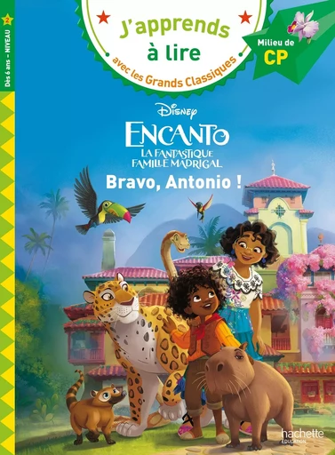 Disney - Encanto - Bravo, Antonio !, CP niveau 2 -  - HACHETTE EDUC