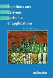 Équations aux dérivées partielles et applications