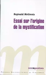 Essai sur l'origine de la mystification