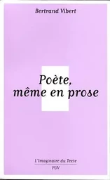 Poète même en prose