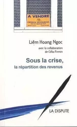 Sous la crise, la répartition des revenus