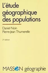 L'étude géographique des populations