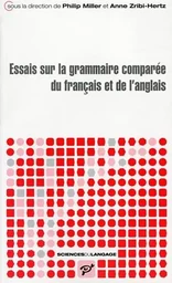 Essais sur la grammaire comparee du français et de l'anglais