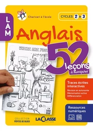 52 LECONS A MANIPULER EN ANGLAIS Cycle 2 et 3 (livre + ressources numériques)