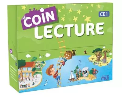 COIN LECTURE - CE1 - Coffret - Leslie Le Bigot-Brière, Mathieu Brière, Marianne Le Bigot-Levinson - Nathan