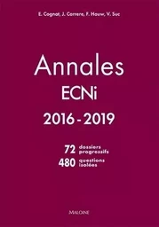 Annales ECNI 2016-2018