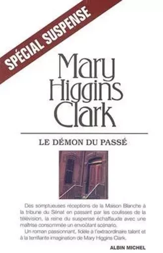 Le Démon du passé - Mary Higgins Clark - ALBIN MICHEL