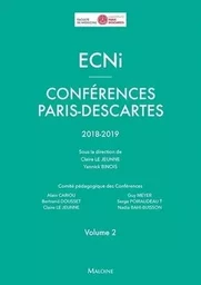 ECNI conferences paris-descartes volume 2 2018-2019