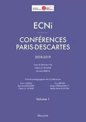 ECNI conférences paris-descartes v1 2018-2019 - Claire Le Jeunne - MALOINE