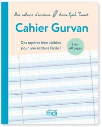 MDI Mes cahiers d'écriture Cahier Gurvan 3mm à la Française