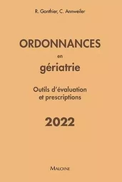 Ordonnances en gériatrie 2022