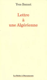 Lettre à une Algerienne