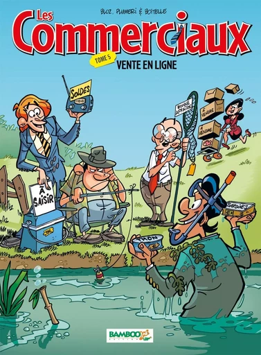 Les Commerciaux - tome 05 -  BLOZ+PLUMERI+BOITELLE - BAMBOO