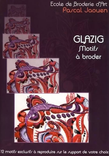 T 2 - GLAZIG MOTIFS A BRODER 2013 (PRUNE) -  JAOUEN PASCAL - COOP BREIZH