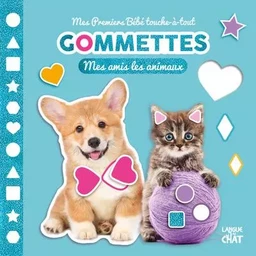 Mes Premiers Bébé touche-à-tout - Gommettes - Mes amis les animaux