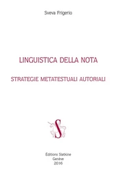 LINGUISTICA DELLA NOTA