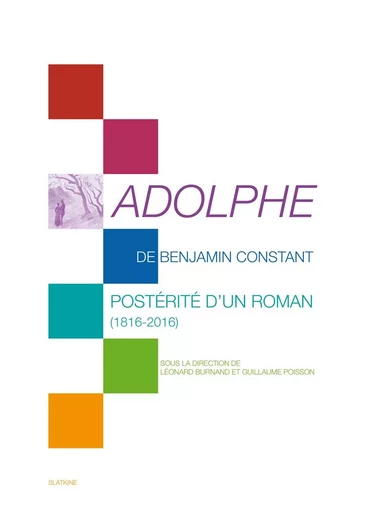 ADOLPHE DE BENJAMIN CONSTANT -  - Slatkine