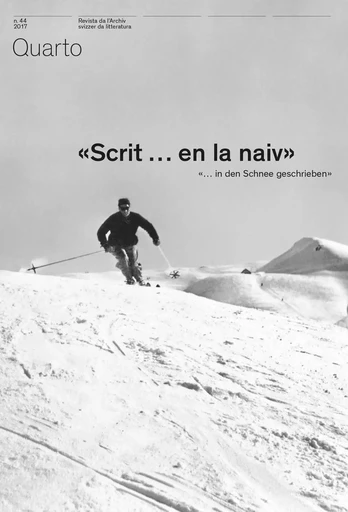 REVUE QUARTO NUMERO 44. 'SCRIT...EN LA NAIV' -  - SLATKINE