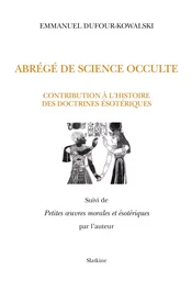 ABRÉGÉ DE SCIENCE OCCULTE