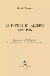 La justice en Algérie